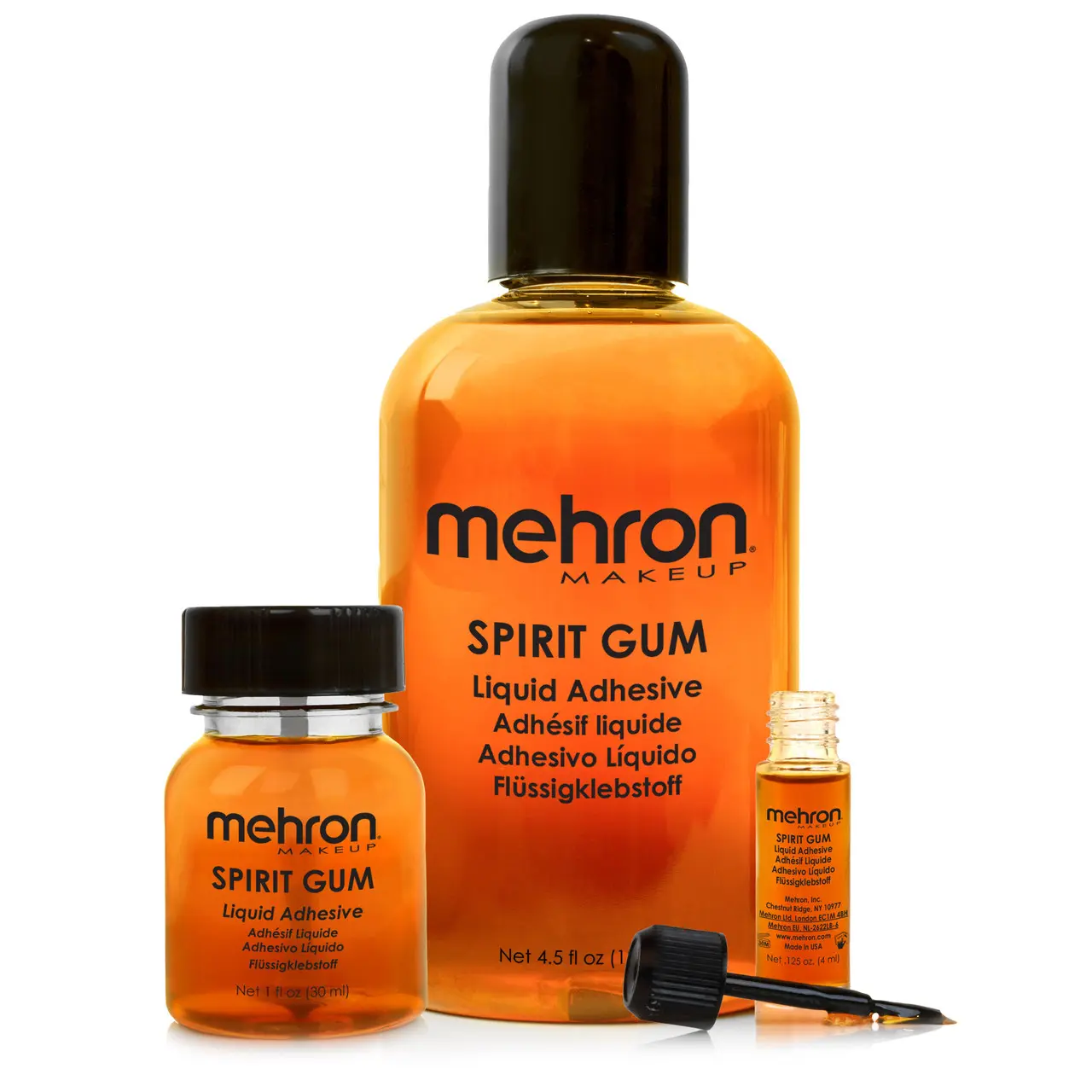 Mehron Professional Spirit Gum Adhesive for Face and Body Mehron Professional Spirit Gum Adhesive for Face and Body