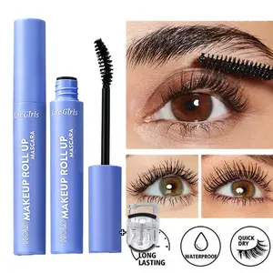 Life Girls. Waterproof Mascara Black Volume Lengthening Smudge-proof Eyelashes Eye Makeup summeressentials, Makeup Products