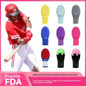 Sliding Gloves Baseball Glove Softball Training Protection Left and Right Hand Finger Leakage Adult Outdoor Sliding Gloves