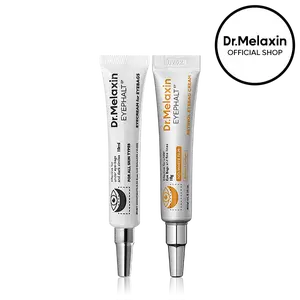 [Dr.Melaxin Official] Non-eyebag Duo | Eyecream Eye Treatments Skin Care Puffiness, Dark Circles, Wrinkles, Anti-Aging, Retinol, Spicule, Niacinamide & Ceramide