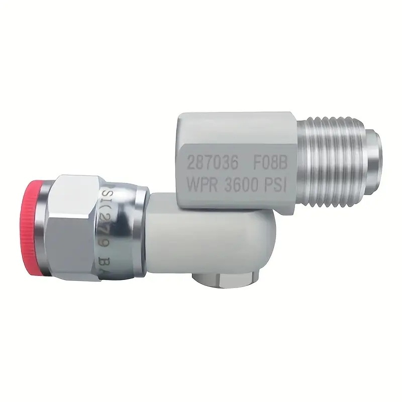 Airless spray gun swivel joint compatible with Graco 235486, 7/8 inch thread, 180-degree rotation.Fit for Spray Gun Accessories, Hose Connector Durable Construction