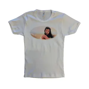 The Maren Baby Tee - Womens Graphic T-Shirt 100% Cotton Baby Rib