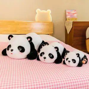 Cute Panda Plush Toy, National Treasure Giant Panda Stuffed Animal, Sleep Companion Pillow, Day Gift, Mini Size, Kawaii Stuffed Animals