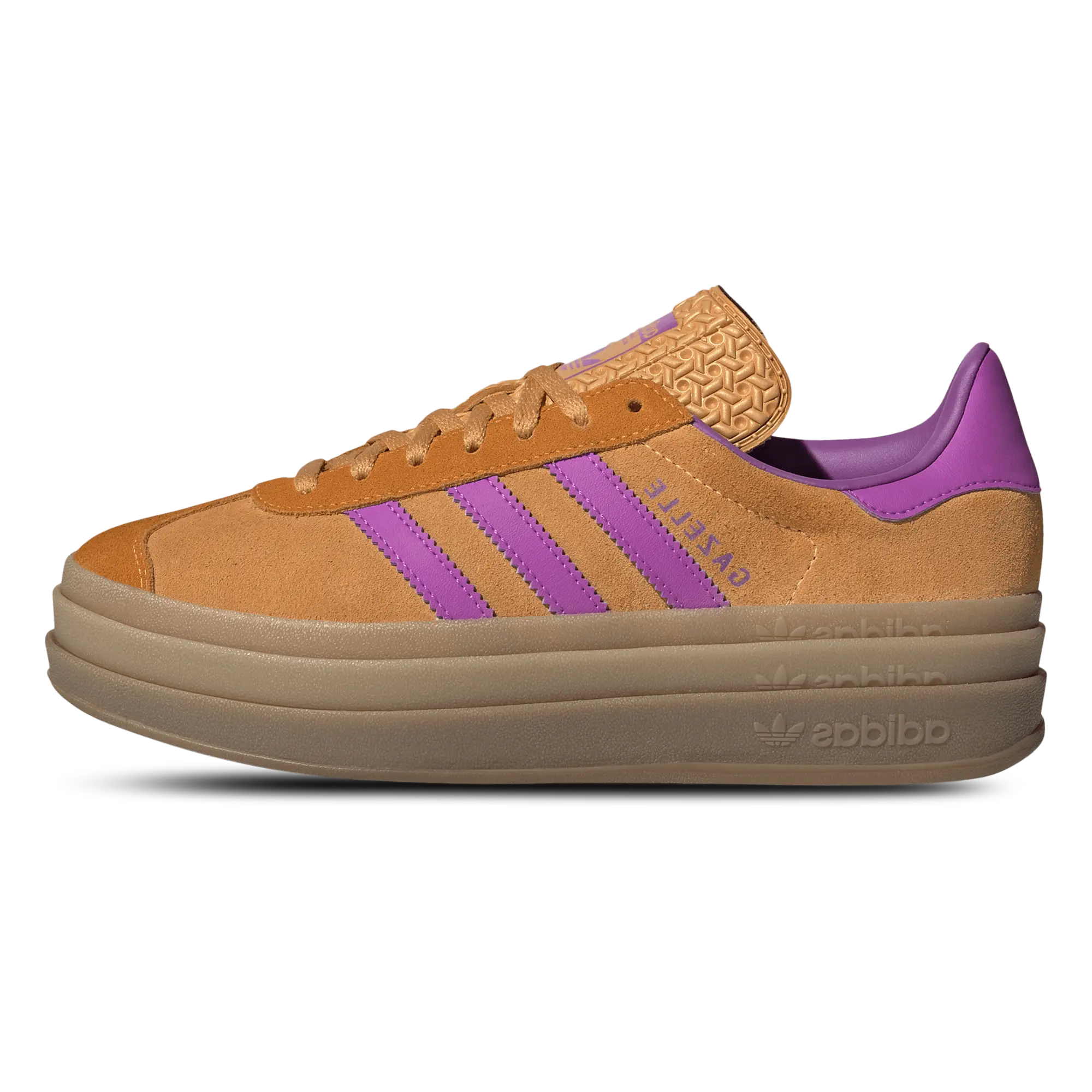 Gazelle Bold WMNS "Flash Orange Purple Burst Crew Orange" JS3895