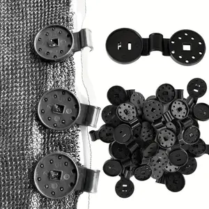 20/50/80pcs Shade Cloth Clips - Secure Your Garden Sunshade Netting, Landscape Fabric & Anti Bird Netting!