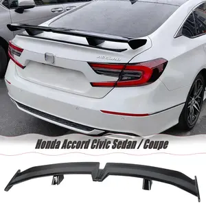 MUTUSAISI 55" Rear Trunk Spoiler Wing For Honda Accord Civic Sedan Coupe GT Racing Spoiler DeckLid Lip Exterior Accessories