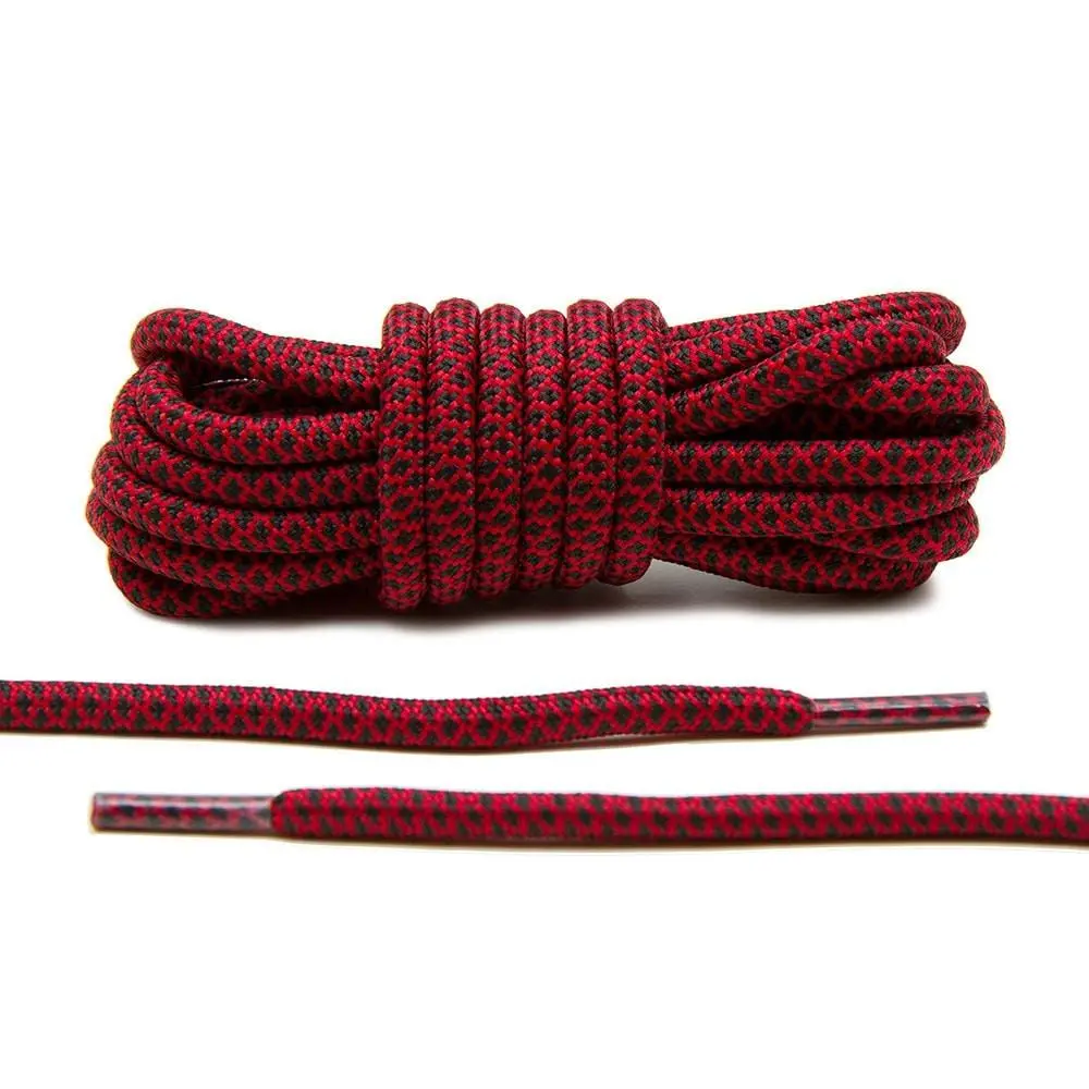 Black/Red Rope Laces Black/Red Rope Laces