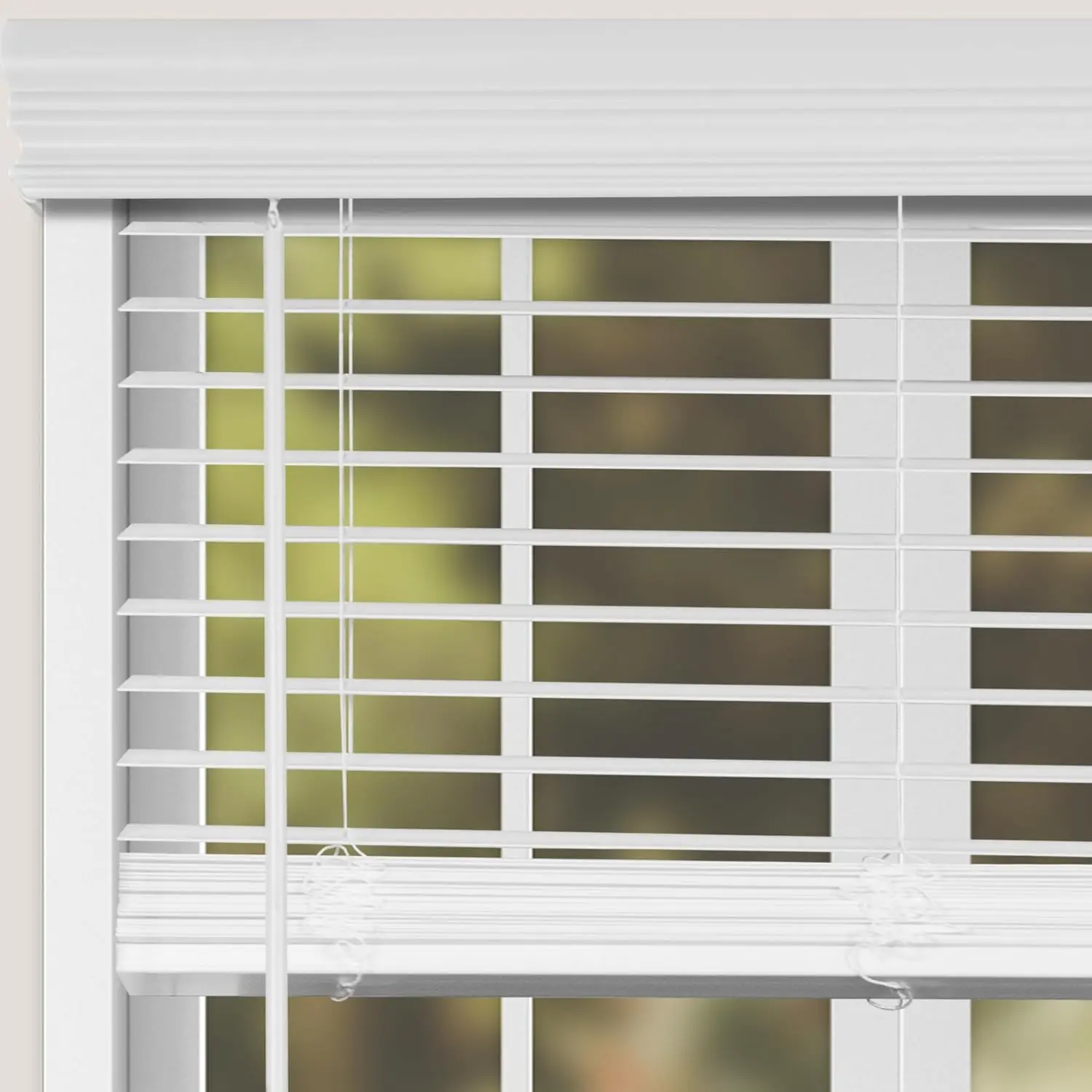 Bravada Select 2 inch Cordless Faux Wood Blinds- Exact Blind Sizes Bravada Select 2 inch Cordless Faux Wood Blinds- Exact Blind Sizes