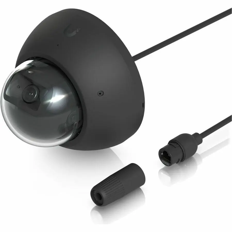Ubiquiti UniFi 8 Megapixel 4K Network Camera - Color - Dome - Black