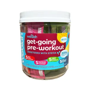 Get-Going Pre-Workout Variety Stick Packs - Fitness Supplement | Dietary Supplement | OTG Energy | Sweetened with Natural Ingredients Edible Healthcare
