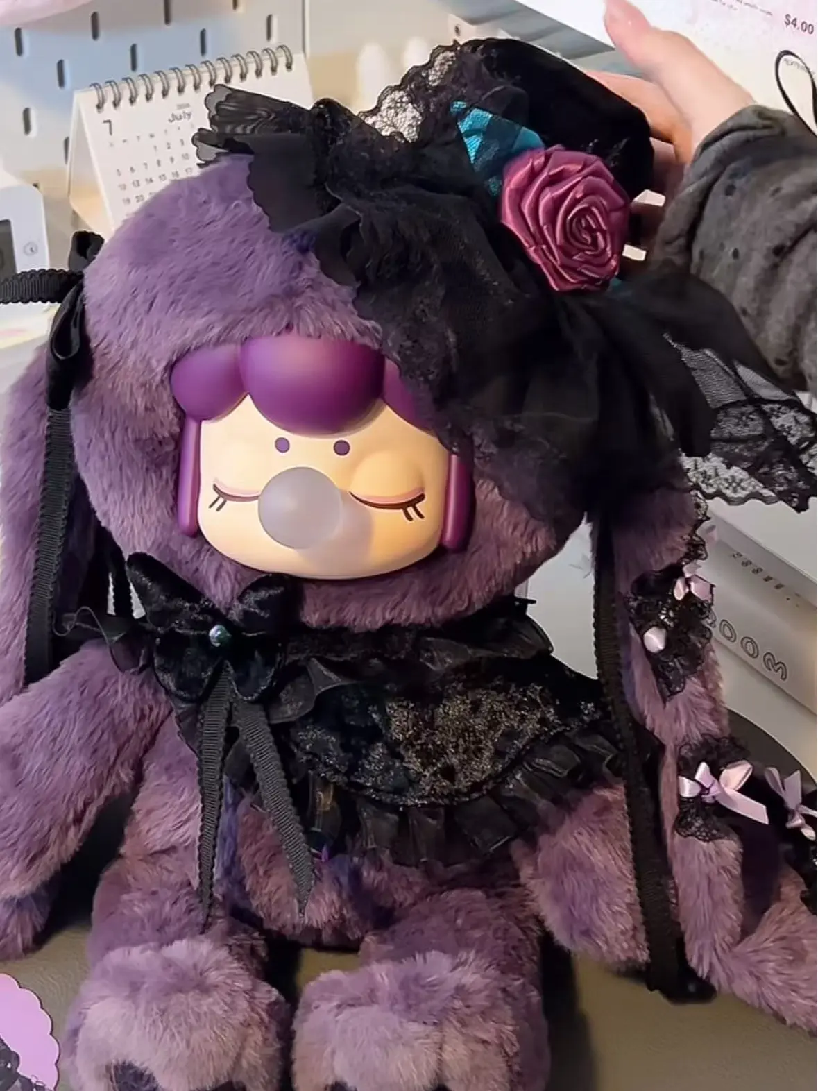 QU-Rolife Ruolai Nanci 7th Anniversary Limited Edition Collectibles Stuffed Toy, Brand-New in Original Packaging with All Cards Included, Nanci Dolls