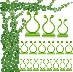110Pcs 3 Sizes Plant Clips for Climbing Plants Wall Clips - Plant Wall Clips Pothos Plant Climber Support Plant Clips Plant Hooks