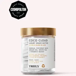 Coco Cloud Luxury Shave Butter - Warm Vanilla & Creamy Coconut Scent