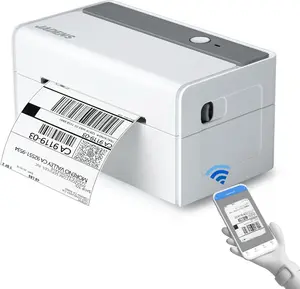 JADENS Bluetooth Label Printer Thermal Shipping Printer Wireless Printer for Small Business & Package, USPS, UPS, Compatible with Phone, iPad, PC