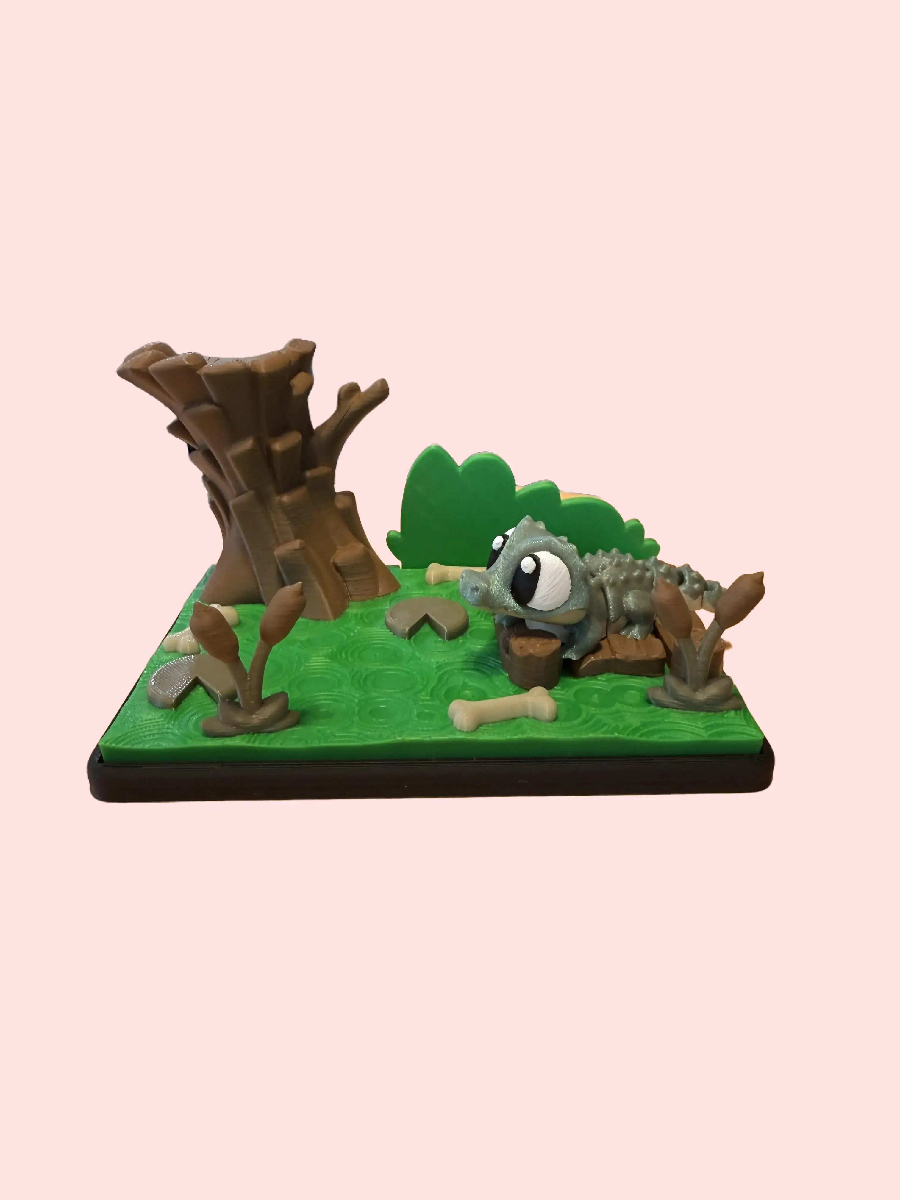 3D Printed Articulating Alligator Play Set - Realistic Animals Toy for 10-12 Years, Fun and Interactive Canyon Run Stress Relief Classic & Novelty Toy