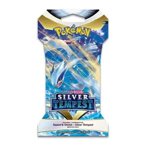 Pokemon Silver Tempest - Sword & Shield Silver Tempest Booster Pack with 10 Additional Game Cards for Collectors