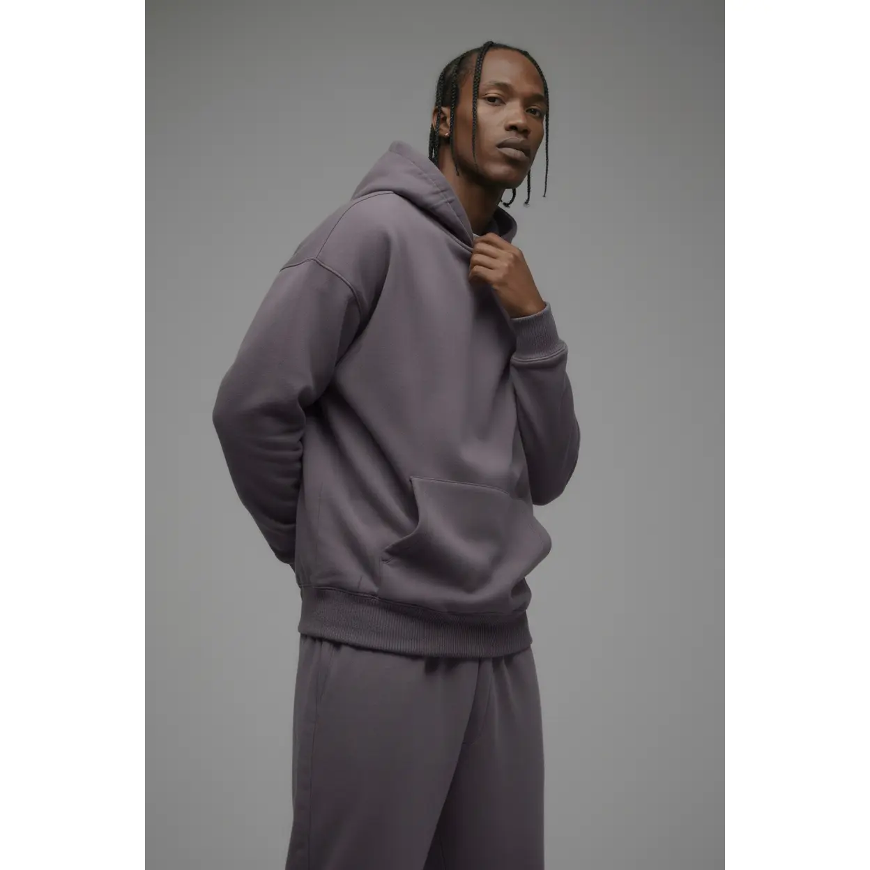 410 Oversized Hoodie - Purple