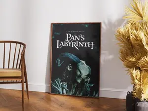 Pan's Labyrinth Poster, Printable Wall Art, Home Decor, Print Film Poster, Movie Poster, Gift for Him, Gift for Her