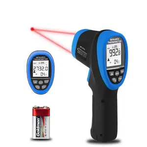 High Temp  Thermometer -58?~2732? Industrial Pyrometer 30:1 Digital IR Temperature Gauge,Non-Contact High Temperature  for Kiln,Forging,Engine,Industry and  Repair.