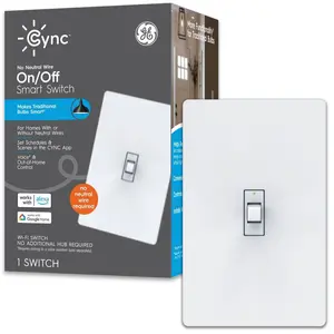 GE CYNC 3-Wire On/Off Switch Toggle GE CYNC 3-Wire On/Off Switch Toggle