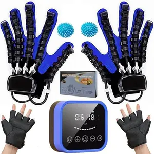 New Automatic Finger Training Glove, Rehabilitation Electric Glove, Hand Function Recovery Equipment for Patients with Hemiplegia and Hand Dysfunction, Finger Exerciser, Wrist Strengthener, Finger Straightener, Relaxation Device