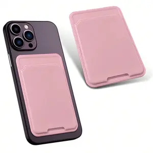 Universal Phone Sticky Card Holder, Phone Accessories, Fits Various Phone Models, Stores Traffic Cards, ID Cards, Credit Cards, Prevents Loss, Unisex Magnetic Wallet Case