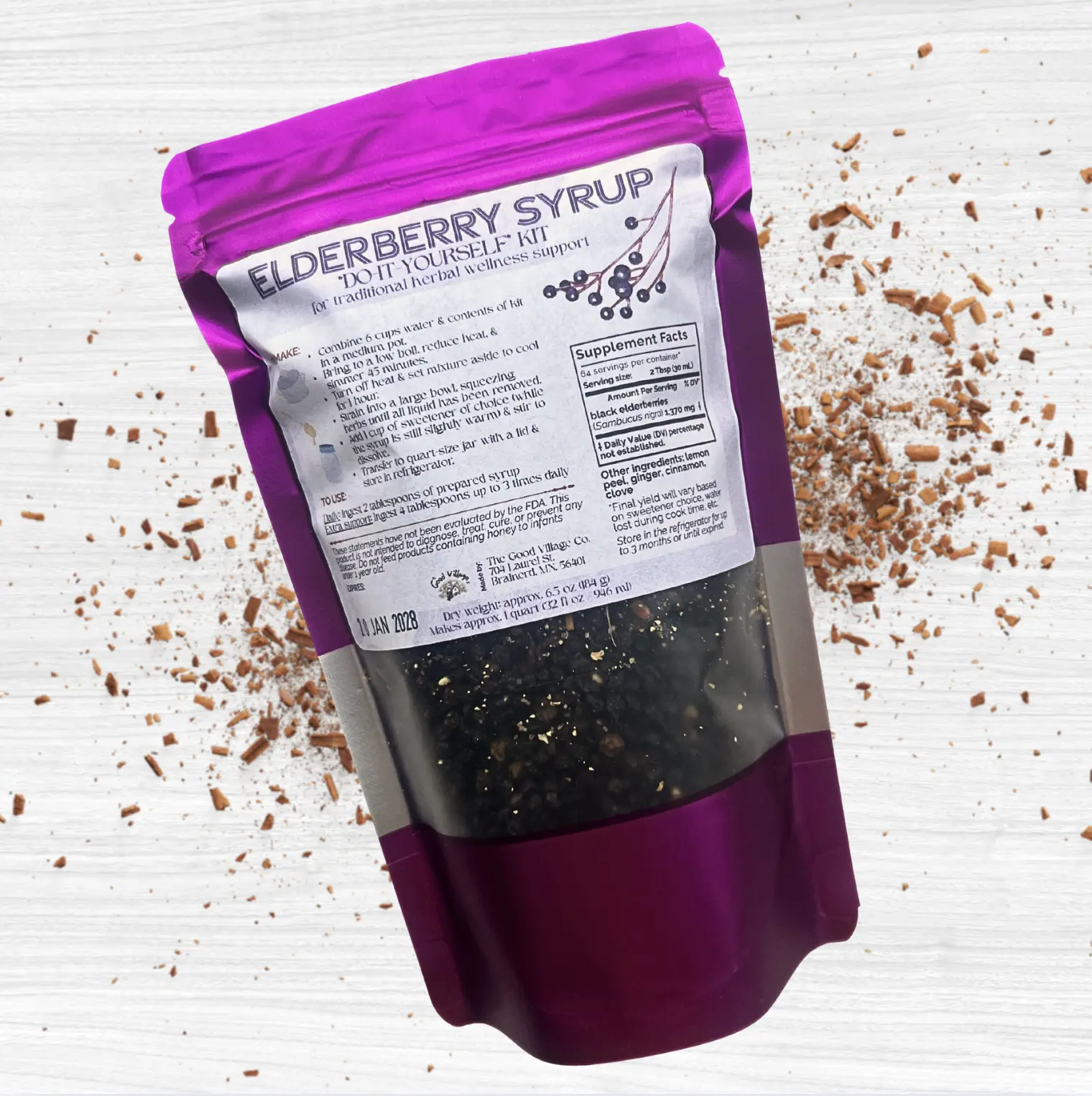 DIY Elderberry Syrup Kit