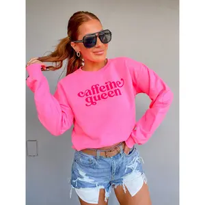 Caffeine Queen Graphic Pullover C.O.C