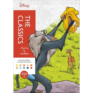 Disney Mystery Coloring: The Classics: A Color by Number Book
