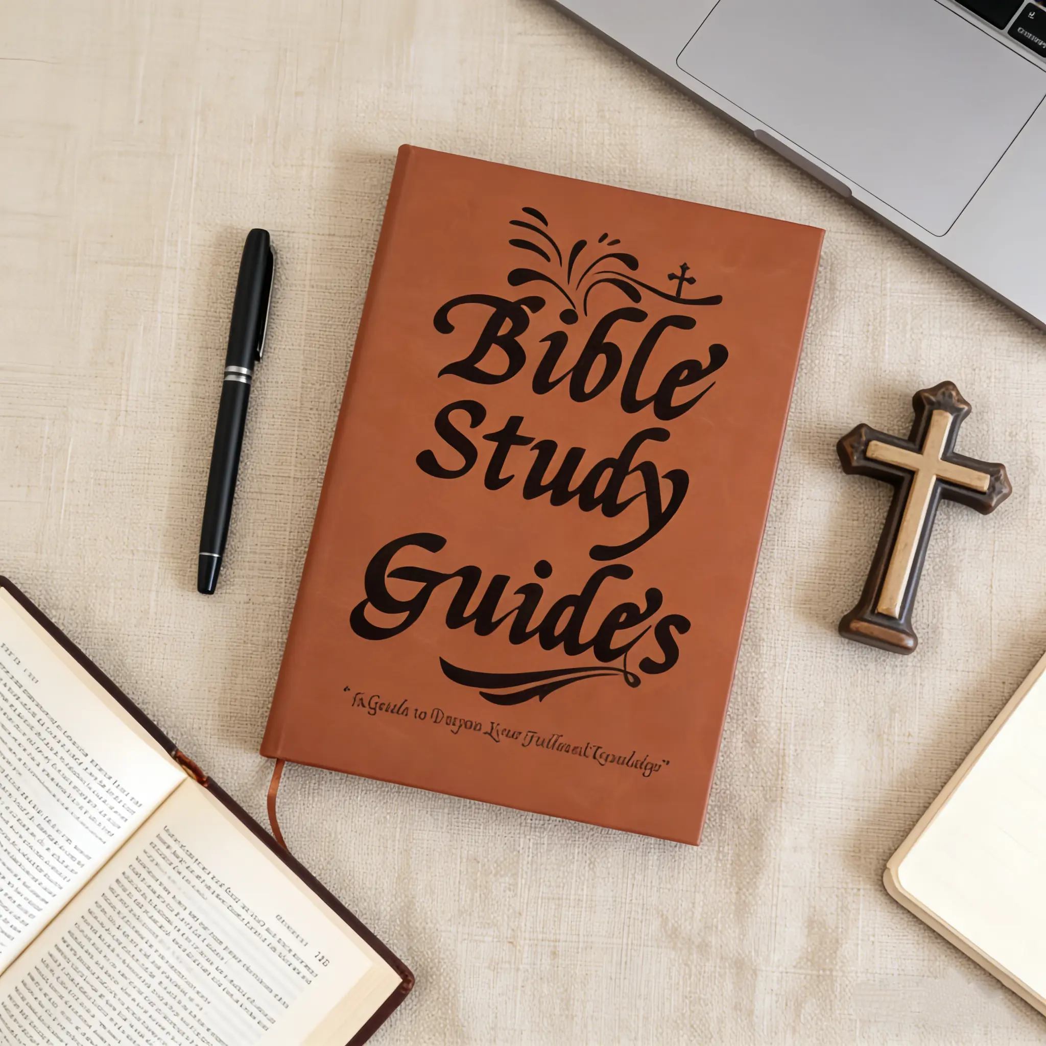 Women's 66-Page Yearlong Bible Study Guide & Devotional Notebook Journal, Notebook for Women, with Daily Scripture Quotes, Prayer Prompts, Reflection Pages for Christian Spiritual Growth, Office Desk Inspiration (Office Stationery), Daily Quotes Notebooks