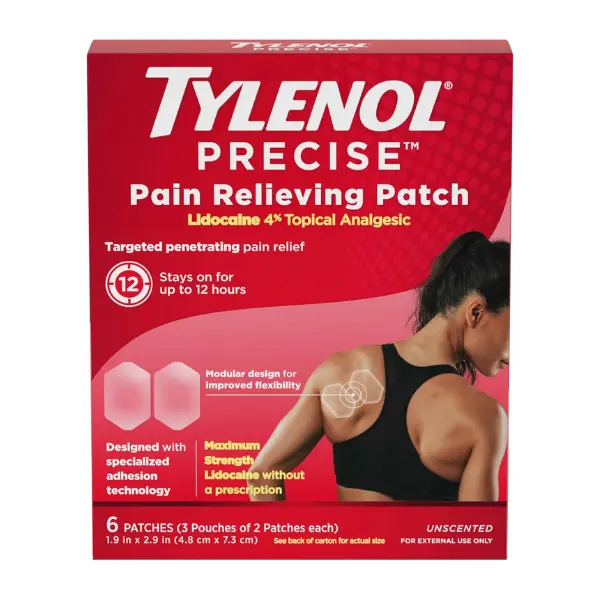 Tylenol Precise Pain Relieving Patches (Hexagon) (3x2ct)