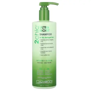 Giovanni 2chic®, Ultra-Moist Shampoo, For Dry, Damaged Hair, Avocado + Olive Oil, 24 fl oz (710 ml)