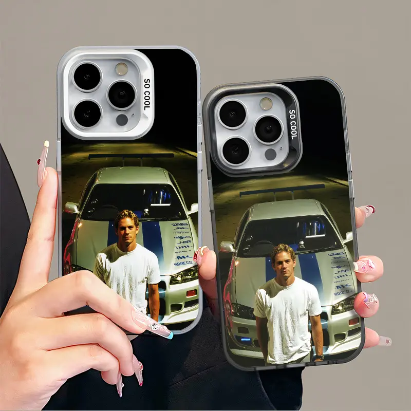 Paul Walker IPhone 17 Promax Phone Case Anti Drop Protective Case Suitable For iphone 16 15 14 13 SAMSUNG S26 S25 24 23 22 ULTRA Acrylic Phone Case
