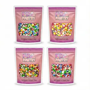 Freeze Dried Fruit Crunch Candy Crunchy Treat  Snack Sweet Candies Gift Original Wildberry Sour Tropical bonbon strawberry lemon