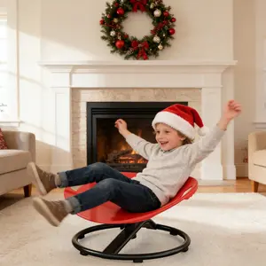 Circular Rotating Sensory Integration Training Chair, Ideal for Balance & Coordination, Perfect for Children & Teenagers Growth