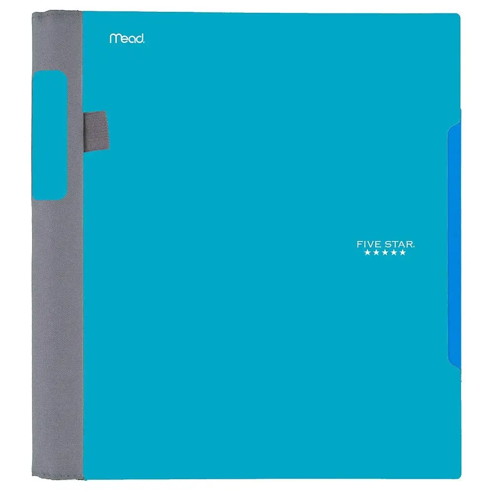 Five Star Advance Spiral Notebook Plus Study App, 1 Subject, College Ruled Paper, 11" x 8-1/2", 100 Sheets, With Spiral Guard and Movable Dividers, Color Selected For You, 1 Count (06322)