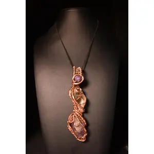 Amethyst — Inner Alchemist Copper Pendant Necklace