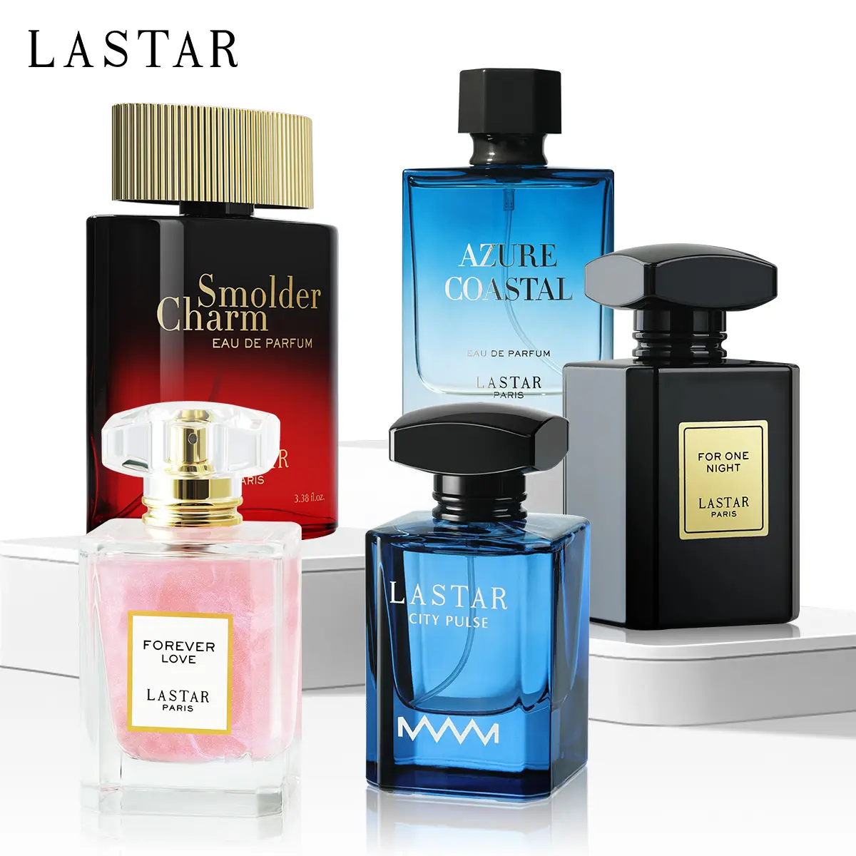 LASTAR Women's & Men's Perfume 5 Fragrance Notes Vanilla Floral Chypre Marine Woody Ideal for Holidays Mother's Day Father's Day Gifts