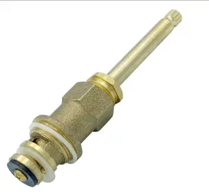 Price Pfister Diverter Stem Replacement for 5-1/2 Inch Brass Finish Shower Valve Upgrade Easy Install Elegant Brass Finish