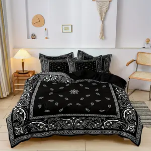 2/3 Piece Paisley/Mandala Pattern Bed Sheet Set