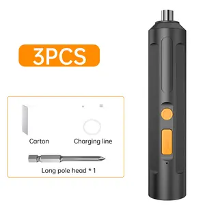 USB Electric Screwdriver Battery Rechargeable Cordless Screwdriver Impact Wireless Screwdriver Drill Electric Screw Driver Tools