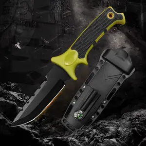 Multifunctional Outdoor Knife,Hiking Essentials,Camping,Special Knife Set,Compass,Tactical Knife,Wilderness Survival Knife,Men's Gift