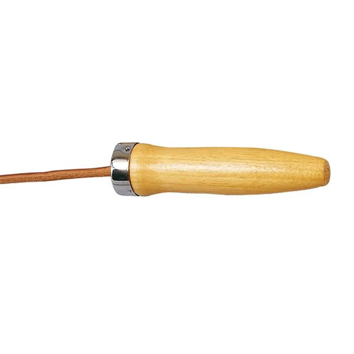 212 MAIN Heavyweight Leather Jump Rope for Workout, 9.5ft Length, Ball Bearings, Wooden Handles, Fitness Equipment