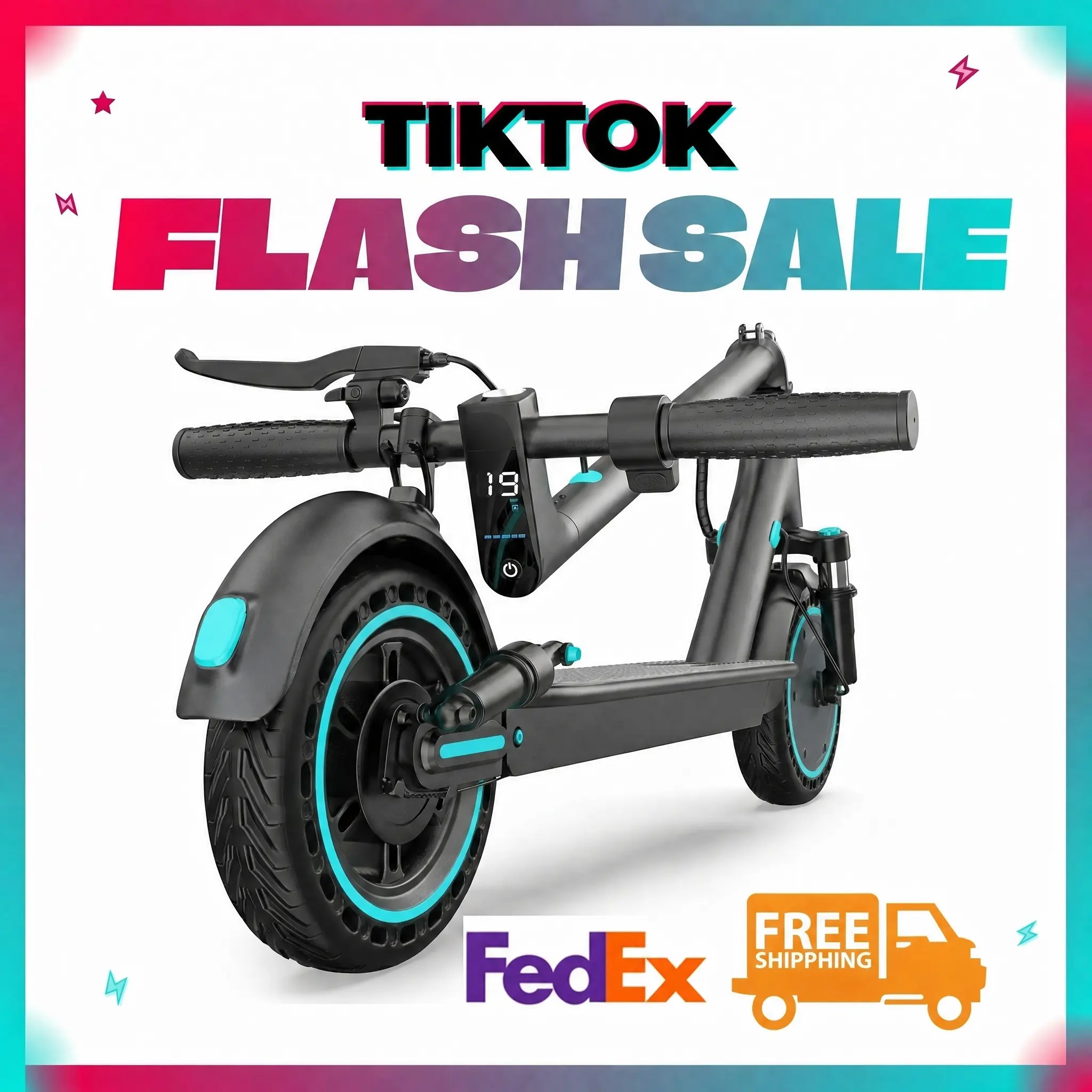 D8 Suspension Electric Scooter for Adults, 28 MPH Max Speed via App Unlock, 350W Peak Powerful Motor Commuter Scooter, 8.5" Solid Tires Foldable E-Scooter