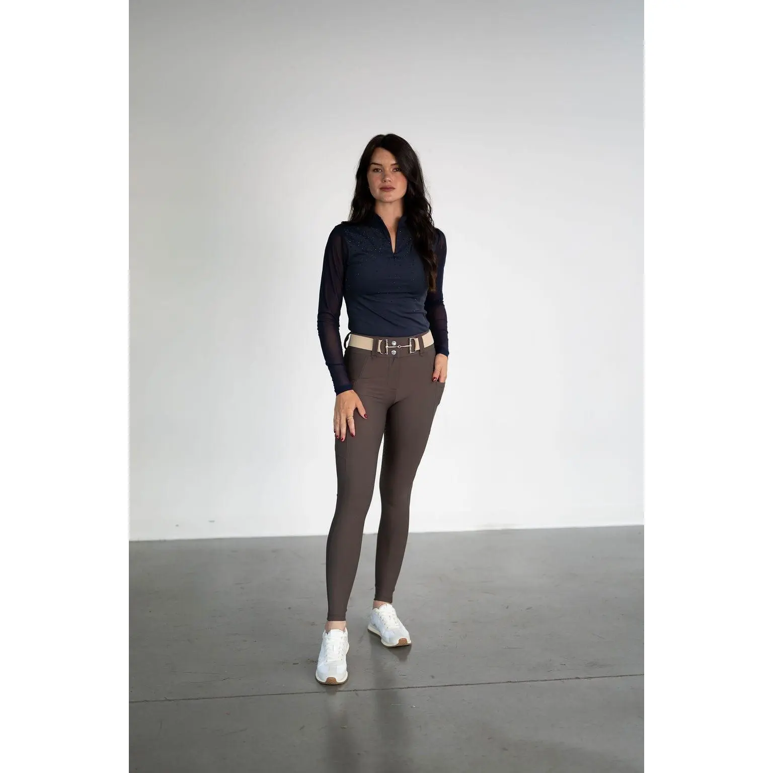 Lux Zip Breeches | Urban Bronze