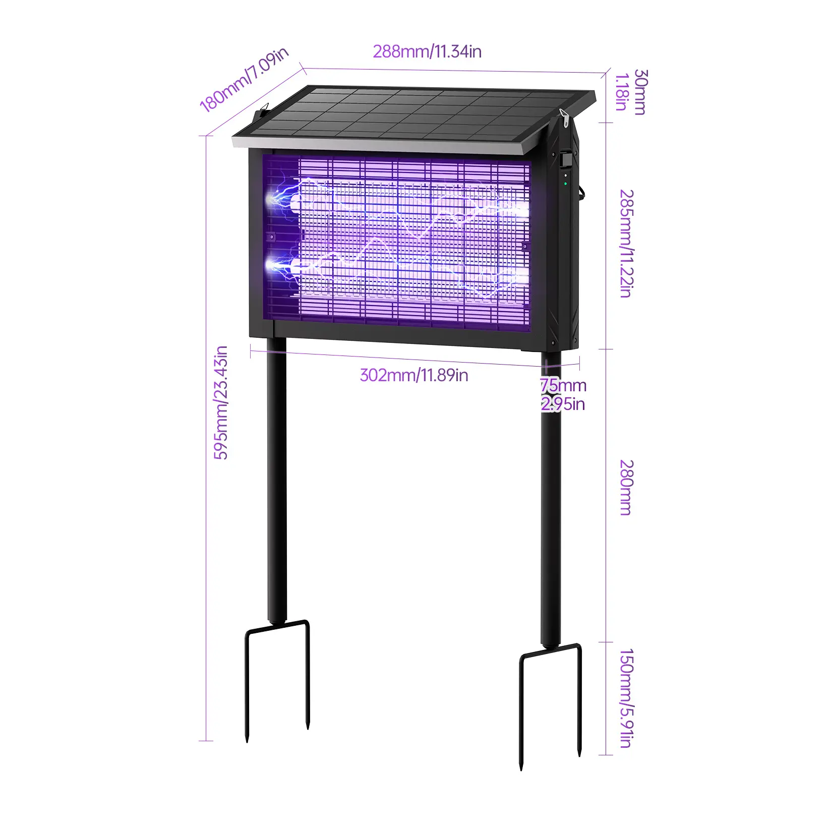 12-Inch width | Coverage: Up to 2100 sq. ft.