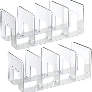 2-Pack Transparent 4-Compartment Bag Organizer, Closet Divider for Handbags, Scarves, Ties, Rack Storage Solution, Essential Wardrobe Accessory