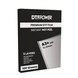 A3+ Instant HOT Peel / COLD Peel DTF Sheets