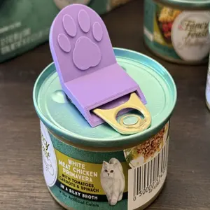 3-Piece Pet Can Opener Set, Ergonomic Non-Slip Handle, Durable Plastic Kitchen Tool, Easy Clean Design for Cat/dog Food Cans, Utensils