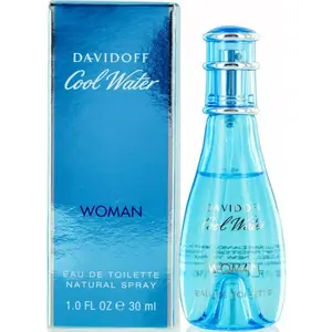 Davidoff Cool Water Women's Eau de Toilette (EDT) Fragrance Spray - 1.0 fl oz, Aromatic Fruity Fragrance with Melon Blend, New in Box